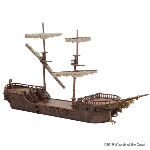 DnD - The Falling Star Sailing Ship - Icons of the Realms DnD Terrain